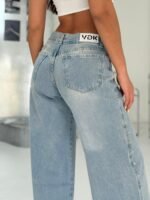 COSIMA wide leg con tachas - Imagen 4