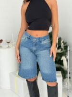 BELINDA bermuda con brillo - Imagen 3