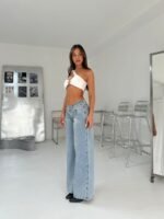 COSIMA wide leg con tachas - Imagen 6