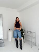 BELINDA bermuda con brillo - Imagen 4