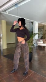 CHLOE baggy leopardo - Imagen 4