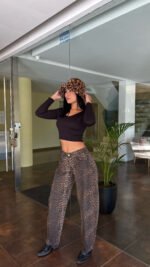 CHLOE baggy leopardo - Imagen 2